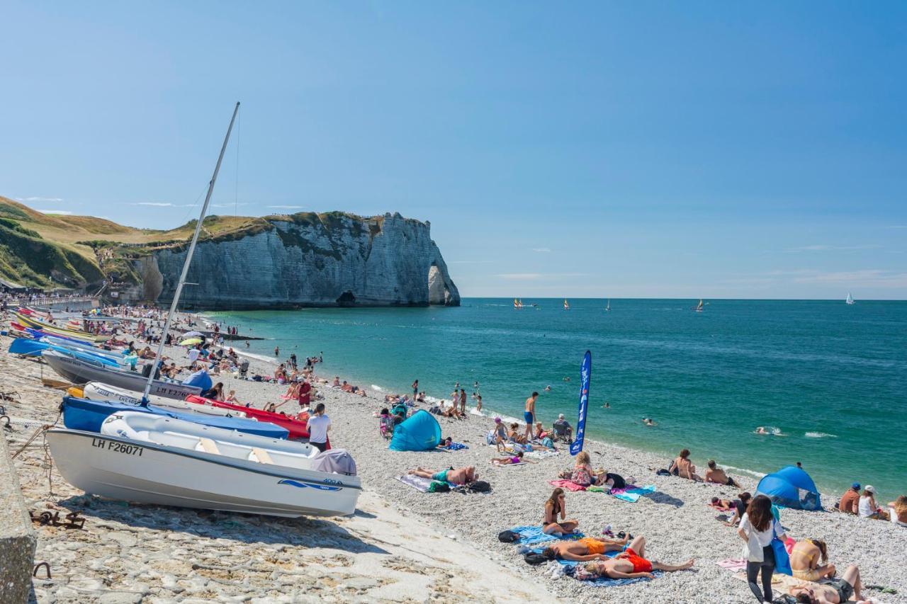 La Belle Vue Le Diamant Des Yeux Mer Et Golf Front Mer Етрета Екстериор снимка